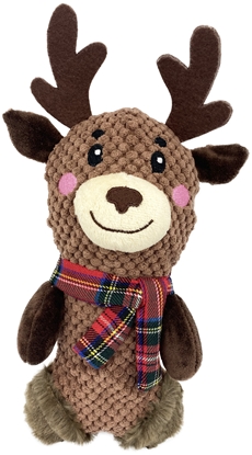Picture of Bubimex Christmas brown reindeer plush toy